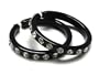 Large Acrylic Hoop Rhinestone Earrings Fashion Jewelry
