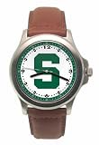 Michigan State S Men's Rookie Leather Watch