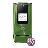 Motorola W490 Green myFaves Phone (T-Mobile)