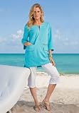Jessica London Plus Size Jog Set with Tunic and Capris