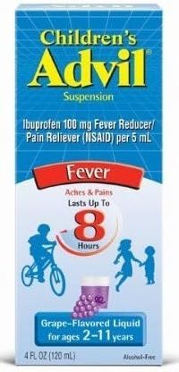 671859 Advil Child Sus Grape 4oz 100mg Quantity of 1 unit by Generic -Part no. 671859