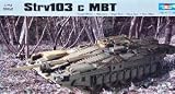 Swedish Strv 103c Main Battle Tank Model Kit by Trumpeter