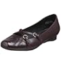 Clarks Women's Cajun Cloud Flat,Burgundy,6 M