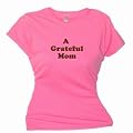 Flirty Diva Tees Woman's SoftStyle T-Shirt-A Grateful Mom-Azalea