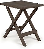 Camco 51882 Brown Regular Quick Folding Adirondack Side Table
