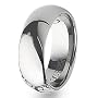 Polished Tungsten Carbide Ring (8.0 mm) - Sizes 5-13