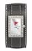 Atlanta Falcons Women's Black Leather Starlette Watch