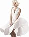 Apparel : Sexy Womens Norma Jean Halloween Costume Adult Marilyn Monroe Outfit White Halter Dress