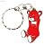 コントロールベア/Control Bear◎メタルキーホルダー☆くまキャラクターグッズ通販☆/【レッド】