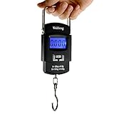 FLOVEME 10g—50kg デジタル吊り下げ秤 デジタルハンギングフックスケール 携帯スケール　持ち運びに便利 計量器 吊りはかり 2 AAAバッテリー付き