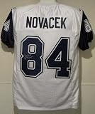 Jay Novacek Signed Jersey - White Prostyle 2 Star 3X SB Champs - Autographed NFL Jerseys