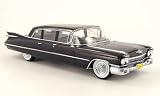 Cadillac series 75 Limousine, black, 1959, Model Car, Ready-made, Precision 1:18