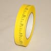 Pro Tapes Pro-Measurement Ruler Tape: 1 in. x 50 yds. (Yellow with Black printing / Imperial scale)