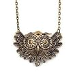 LadyGirl Christmas On Sale! Vintage Owl Necklace Long Pattern Necklace Coat Chain, Gift Idea, Gift Box Included