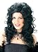 Black Saloon Girl Wig Adult
