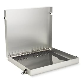 Camden Aluminum Bookcase Portfolio by Pina Zangaro