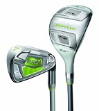 Cobra Amp Lady Combo/Baffler Set (Womens Right-Handed, 4H, 5H, 6-PW, SW, Graphite Design Tour AD Hybrids, Amp Graphite By Aldila Irons, Flex)