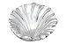 VIVAZ Scallop Dish, Small, Recycled Aluminum