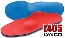 Lynco L405 Sports Orthotic - Neutral Heel and Metatarsal Pad, Aetrex Insoles