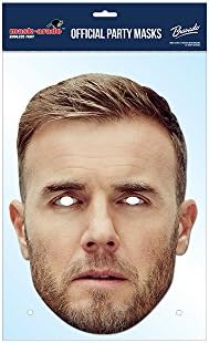Gary Barlow Face Mask - Printed Card Face Mask - Official Merchandise