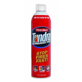 First Alert AF400 Tundra Fire Extinguisher Aerosol Spray