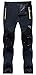Singbring Women's Outdoor Lightweight Quick Dry Waterproof Hiking Mountain Pants Medium Black