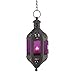 Purple Moroccan Candle Lantern