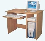 BEAUTIFUL SMALL COMPUTER DESK IN BEECH FINISH