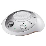 HoMedics SS-2000 Sound Spa Relaxation Sound Machine with 6 Nature Sounds, Silver