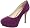Dark Purple Suede