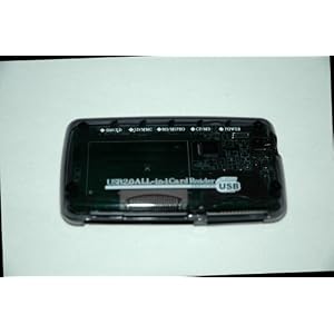 Mini All In 1 Memory Card Reader Blue