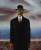 Art Reproduction Oil Painting - The Son of Man - Classic 20 X 24 - Hand Painted Canvas Art