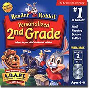 Reader Rabbit Personalized 2nd Grade A.D.A.P.T. (Jewel Case)