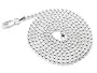 3mm Sterling Silver 16" Bead or Ball Chain Necklace