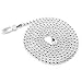 2mm Sterling Silver 16" Bead or Ball Chain Necklace