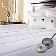Sunbeam Quilted Polyester Heated Mattress Pad with EasySet Pro Controller, Twin