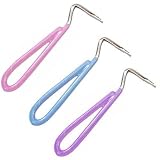 Roma Vinyl Handle Hoof Pick - Pastel Colors