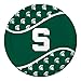 Michigan State Spartans Dinner Paper Plates, 8-Count
