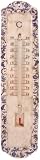 Esschert Design USA Ceramic Thermometer-Blue/White