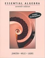 Cengage Advantage Books: Essential Algebra (The Johnston-Willis Series)