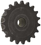 Martin Roller Chain Sprocket, Reboreable, Type B Hub, Single Strand, 35 Chain Size, 0.375 Pitch, 10 Teeth, 0.375 Bore Dia., 1.379 OD, 0.969 Hub Dia., 0.168 Width