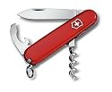 VICTORINOX Offiziersmesser, Waiter, rot