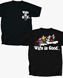 Wife is Good Snowmobiling T-Shirt (Black)