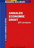 Annales �conomie-droit BTS tertiaires