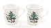 Nikko Ceramics Christmastime Coffee Mugs, Set of 2