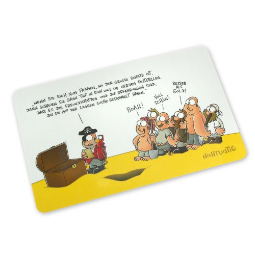 NichtLustig 42086 Schneidebrettchen  - Pirat Preisvergleich