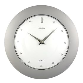 Timekeeper Products LLC 11-Inch Silver Wall Clock