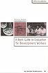A Basic Guide to Evaluation for Development Workers (Oxfam Development Guidelines)