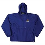 Rockford IceHogs Hockey Logo Hooded Nylon Jacket - Royal