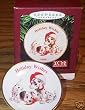 101 Dalmations Holiday Wishes Collector's Plate Ornament - 1996 Hallmark Keepsake Ornament